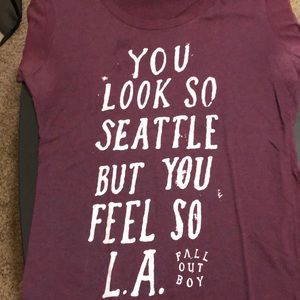 Fall out boy band tee